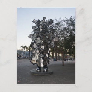San Francisco LaChiffonniere Skulptur #2 Postkarte