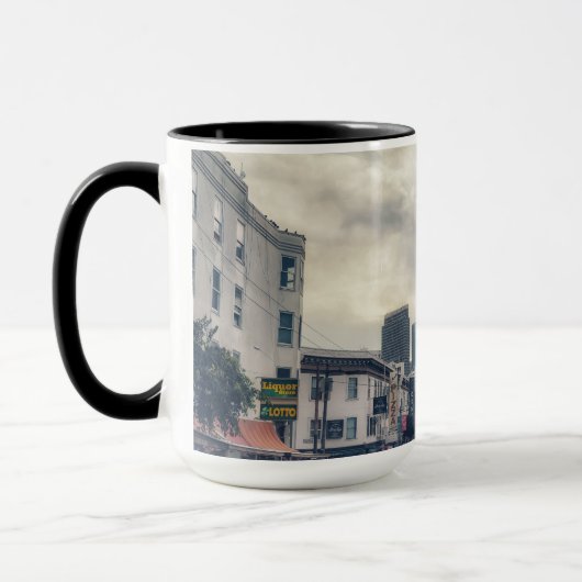 San Francisco Landmark Tasse (Links)