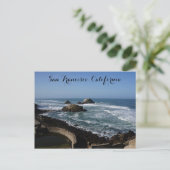 San Francisco Lands End #2 Postkarte (Stehend Vorderseite)