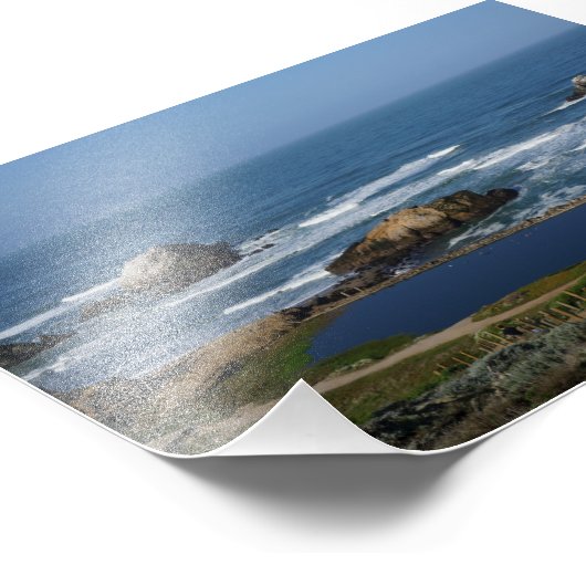 San Francisco Lands End Foto Print (Ecke)