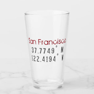 San Francisco Latitude Longitude Glas