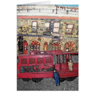 San Francisco Laufkatze-Auto und das Western-Hotel
