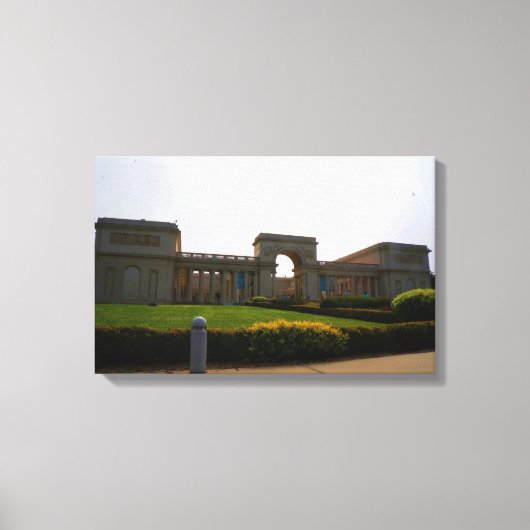 San Francisco Legion of Honour Leinwand (Vorderseite)