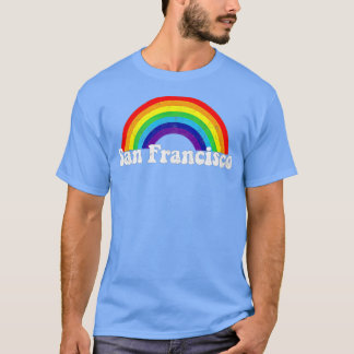 San Francisco LGBQ Gay Pride Rainbow Premium T-Shirt