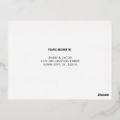 San Francisco Liebe Locator | UAWG Antwort Folie Einladungspostkarte (Rückseite)