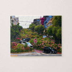 San Francisco Lombard Street #1 Jigsaw Puzzle