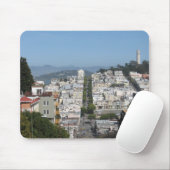 San Francisco Lombard Street Mousepad (Mit Mouse)