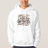San Francisco (lustiges) Geschenk Hoodie (Vorderseite)