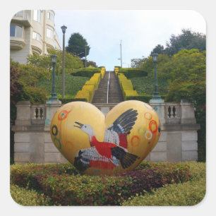 San Francisco Lyon Street Steps #1 Stickers