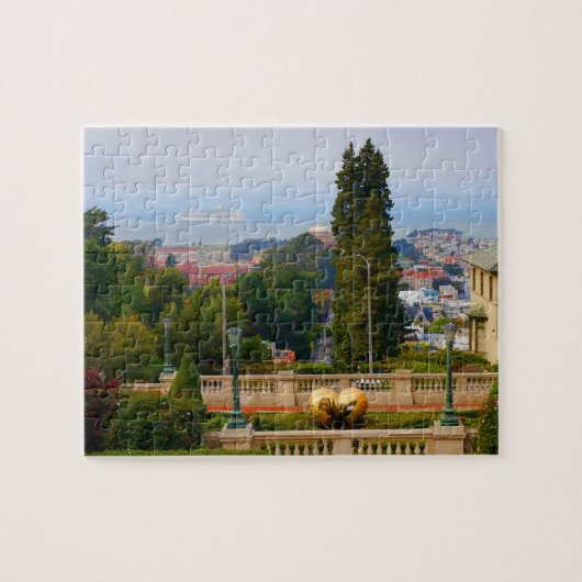 San Francisco Lyon Street Steps #4-2 Jigsaw Puzzle (Horizontal)