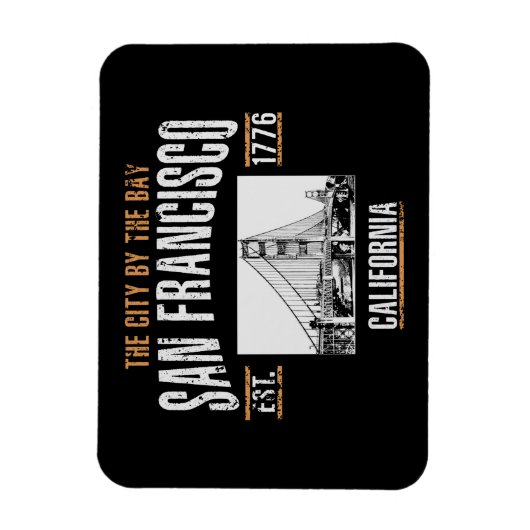 San Francisco Magnet (Vertikal)