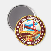 San Francisco Magnet (Vorderseite/Rückseite)