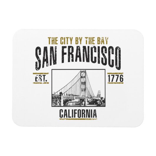 San Francisco Magnet (Horizontal)