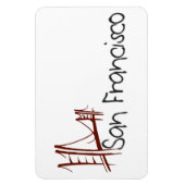 San Francisco Magnet (Vertikal)