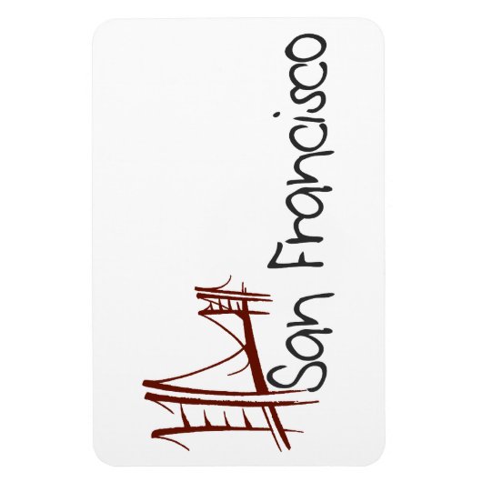 San Francisco Magnet (Vertikal)