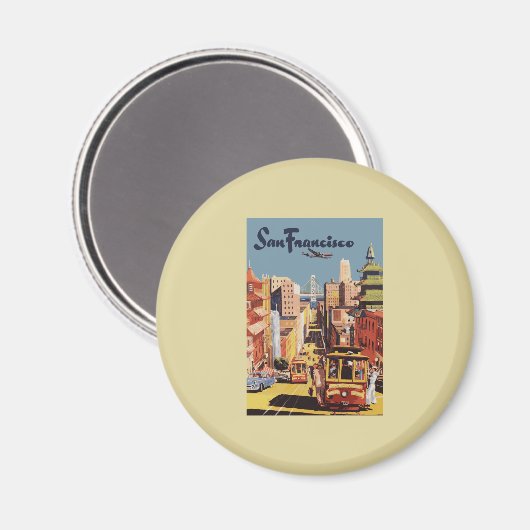 San Francisco Magnet (Vorderseite/Rückseite)