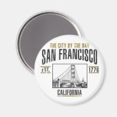 San Francisco Magnet (Vorderseite/Rückseite)