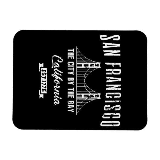 San Francisco Magnet (Horizontal)