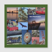 San Francisco Magnetkarte (Vorderseite)