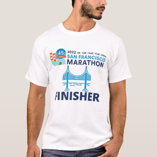 San Francisco Marathon 2022 Finisher T - Shirt (Vorderseite)