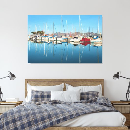 San Francisco Marina Leinwanddruck (Insitu (Schlafzimmer))