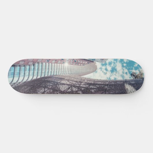 San Francisco Modern Skyline Skateboard (Horizontal)