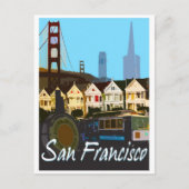 San Francisco Montage Postcard Postkarte (Vorderseite)