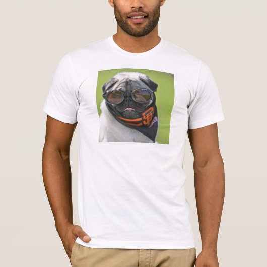 San Francisco Mops T-Shirt (Vorderseite)