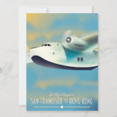 San Francisco nach Hong Kong per Clipper (Vorderseite)