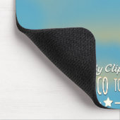 San Francisco nach Hong Kong per Clipper Mousepad (Ecke)
