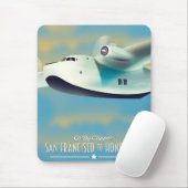 San Francisco nach Hong Kong per Clipper Mousepad (Mit Mouse)