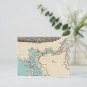 San Francisco nach Sacramento Postkarte (Stehend Vorderseite)