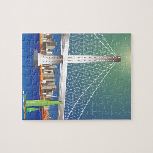 San Francisco neues Oakland Puzzle (Horizontal)