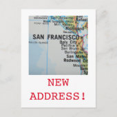 San Francisco New Address Ankündigung (Vorderseite)