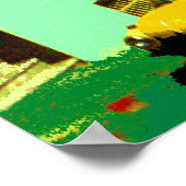 San Francisco Nob Hill - Pop Art Print Poster (Ecke)