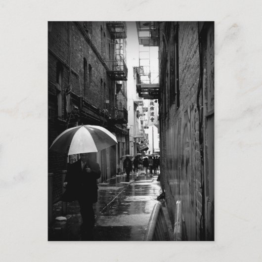 San Francisco Noir Postcard Postkarte (Vorderseite)