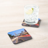 San Francisco North Beach Motion Blur Traffic Getränkeuntersetzer (Rechte Seite)