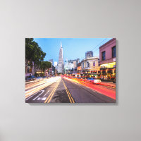 San Francisco North Beach Motion Blur Traffic