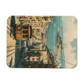 San Francisco: Nostalgie an der Küste Vintag Magnet (Horizontal)