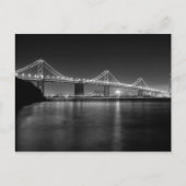 San Francisco - Oakland Bay Bridge Postkarte (Vorderseite)