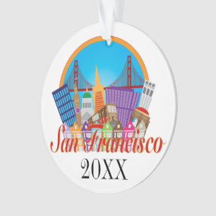 San Francisco Ornament