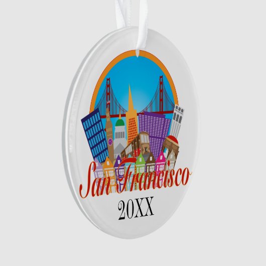 San Francisco Ornament (Vorderseite)