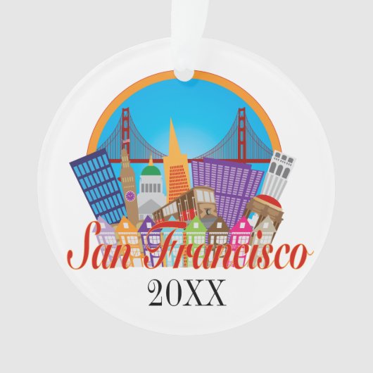 San Francisco Ornament (Vorderseite)