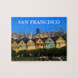 San Francisco Painted Ladys #1-2 Jigsaw Puzzle