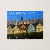 San Francisco Painted Ladys #1-3 Jigsaw Puzzle (Horizontal)