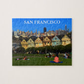 San Francisco Painted Ladys #1 Jigsaw Puzzle (Horizontal)