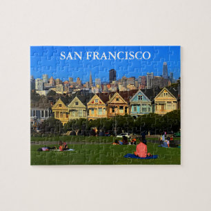 San Francisco Painted Ladys #1 Jigsaw Puzzle