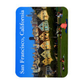San Francisco Painted Ladys #1 Magnet (Vertikal)