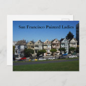 San Francisco Painted Ladys #4-1 Postcard Postkarte (Vorne/Hinten)