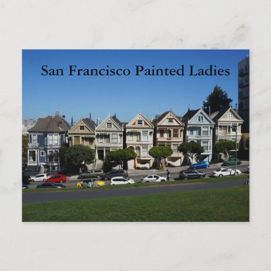 San Francisco Painted Ladys #4-1 Postcard Postkarte (Vorderseite)